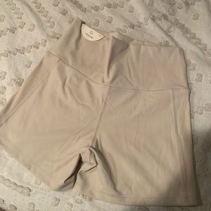 Aerie Offline Cream Biker Shorts